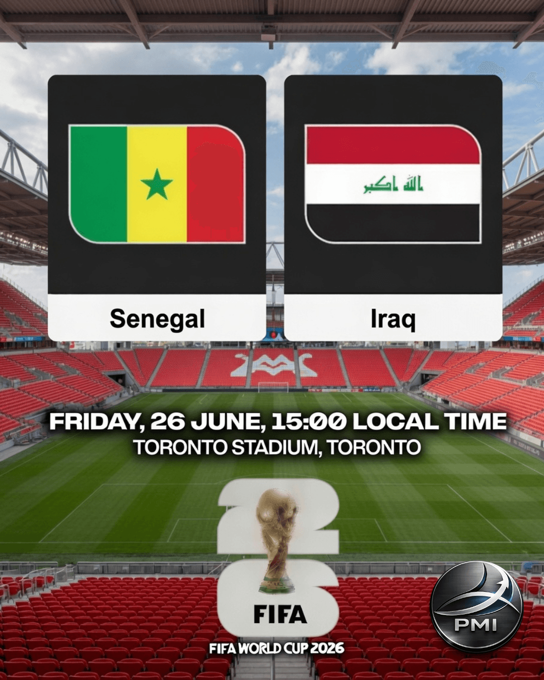 Senegal vs Iraq Tactical Analytics BMO Field