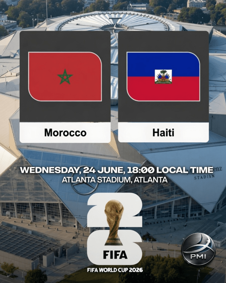 Morocco vs Haiti FIFA World Cup 2026 Group C Matchday 14 Analytics Mercedes-Benz Stadium Atlanta Achraf Hakimi Brahim Diaz Prime Match Intel PMI