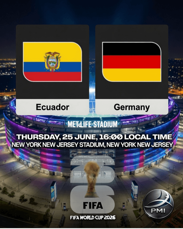 Germany vs Ecuador FIFA World Cup Group E Round 3 match predictions featuring Joshua Kimmich tactical midfield rotation on New York New Jersey Stadium natural grass pitch.